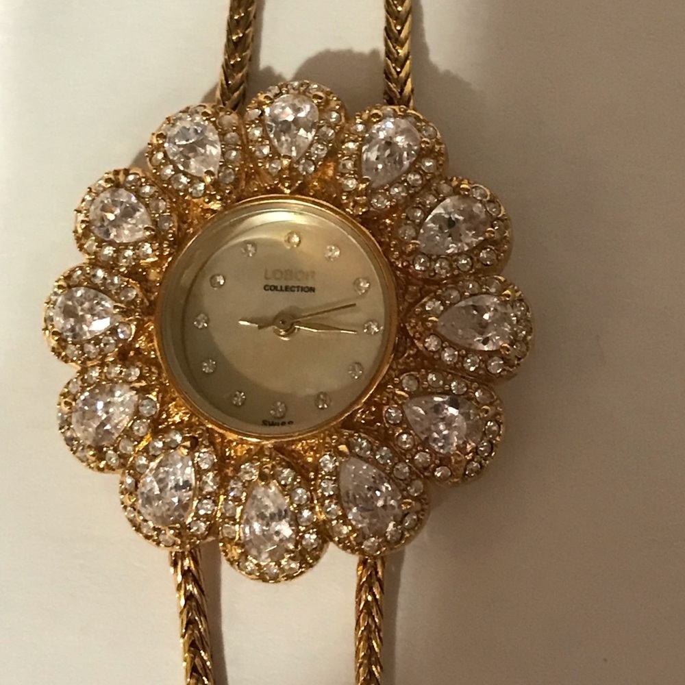 Lobor 22k gold plated ladies watch
